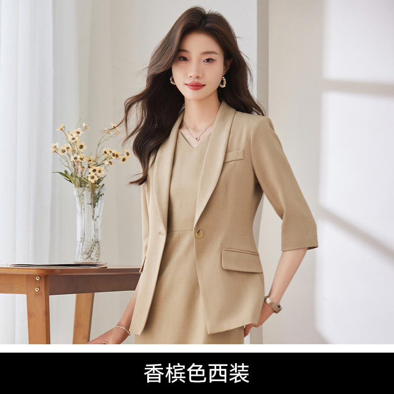 Fashion lapel waist slim commuter small suit jacket DB1-3301 jacket