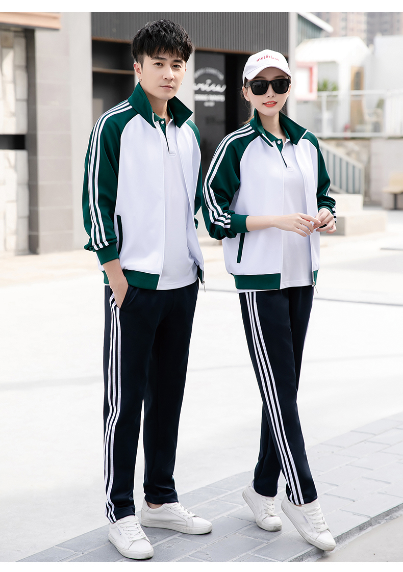 Fashion sports school uniform long-sleeved suit KI2-578 suit