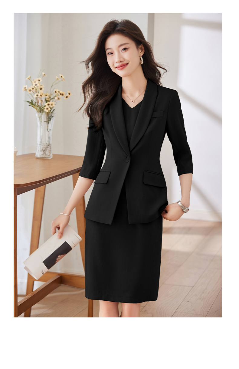 Fashion lapel waist slim commuter small suit jacket DB1-3301 jacket