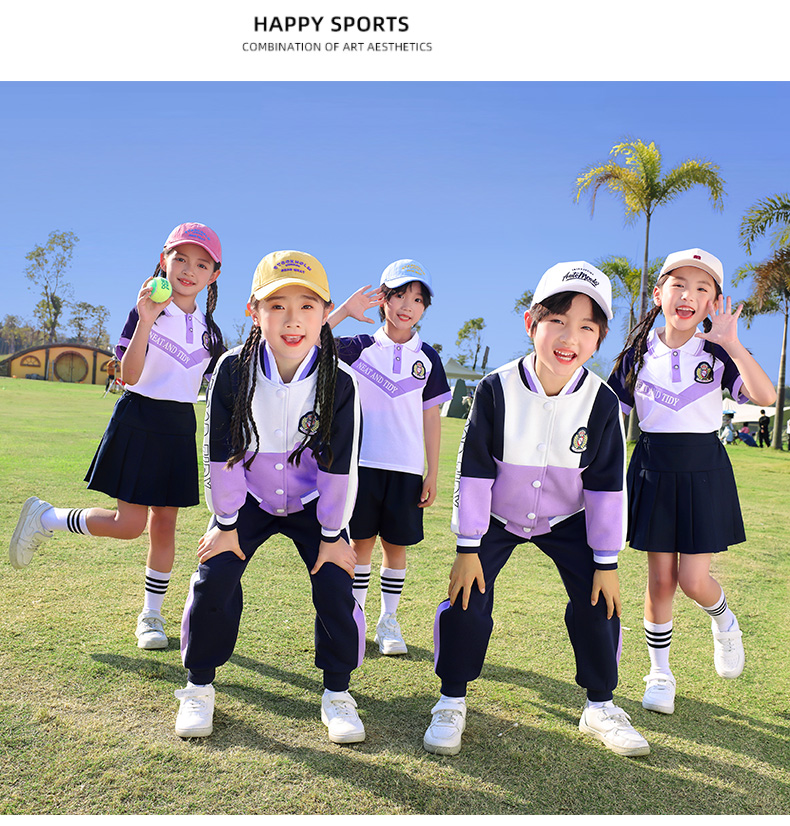 Soft and comfortable British style lapel school uniform suit autumn style 669-2468