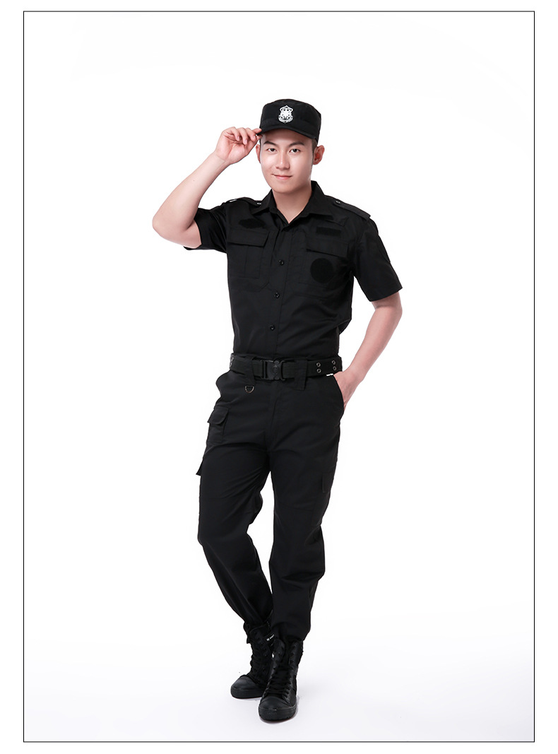 Gongsi Mian security special training uniform short-sleeved top C06-LF-005