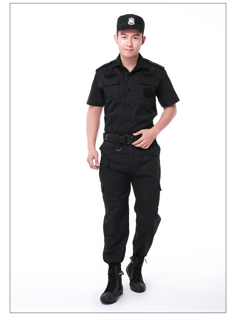 Gongsi Mian security special training uniform short-sleeved top C06-LF-005