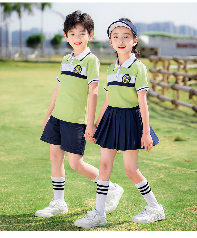 Comfortable campus British style school uniform suit 215-882+912