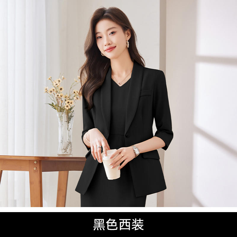 Fashion lapel waist slim commuter small suit jacket DB1-3301 jacket