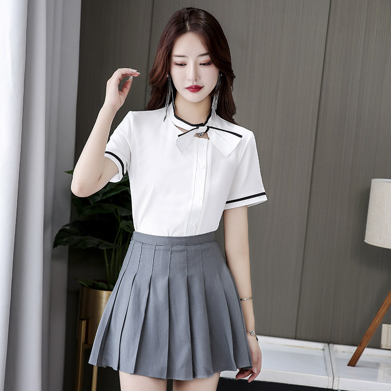 Women Fashion Technician Skirt Suit V02-1323