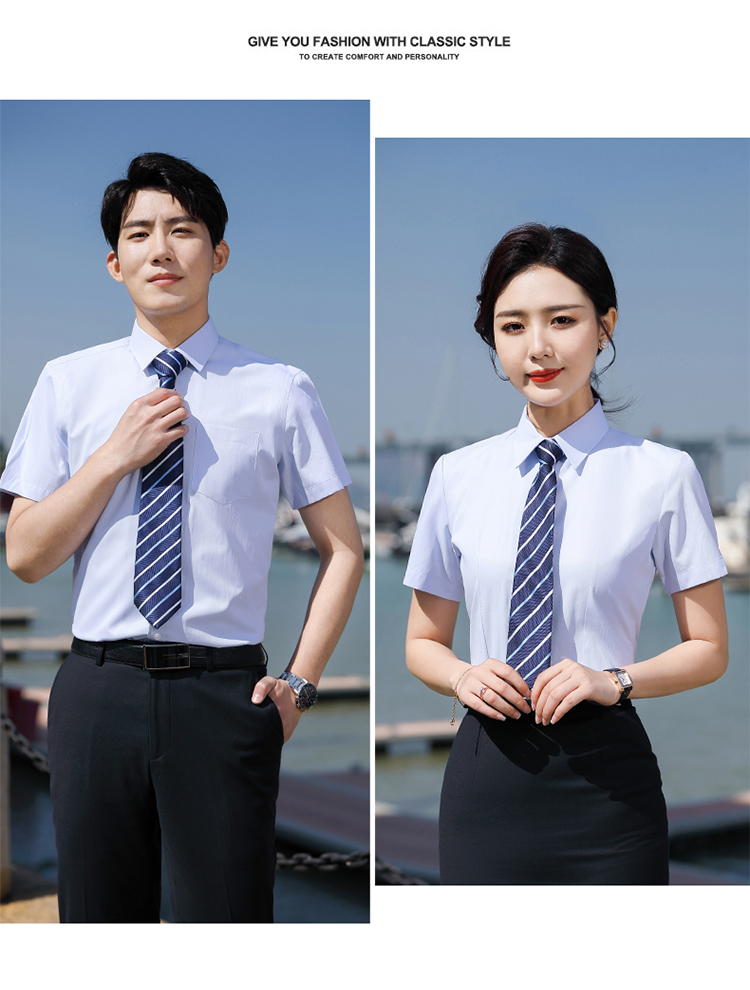 Professional short-sleeved shirt for men and women DJ1-802 short-sleeved shirt