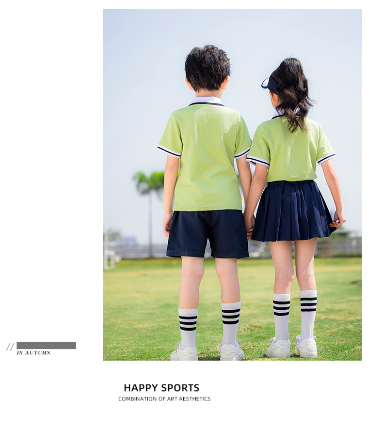 Comfortable campus British style school uniform suit 215-882+912