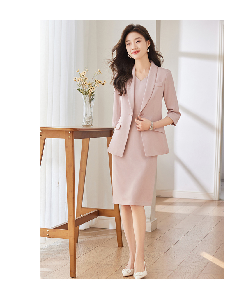 Fashion lapel waist slim commuter small suit jacket DB1-3301 jacket