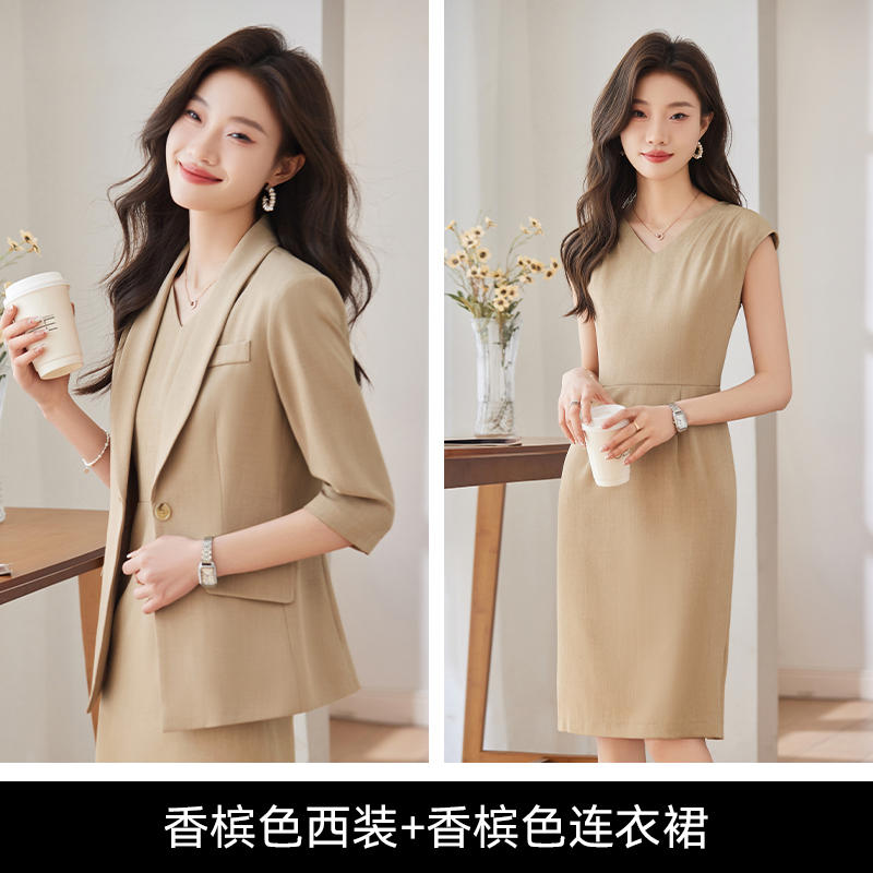 Fashion lapel waist slim commuter small suit jacket DB1-3301 jacket