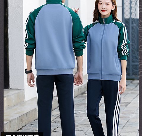 Fashion sports school uniform long-sleeved suit KI2-578 suit