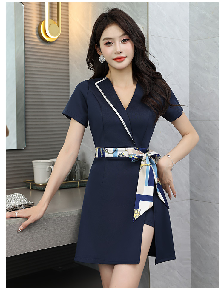 Health cloth spa beauty clothes foot bath massage technician clothes G25-2592-1