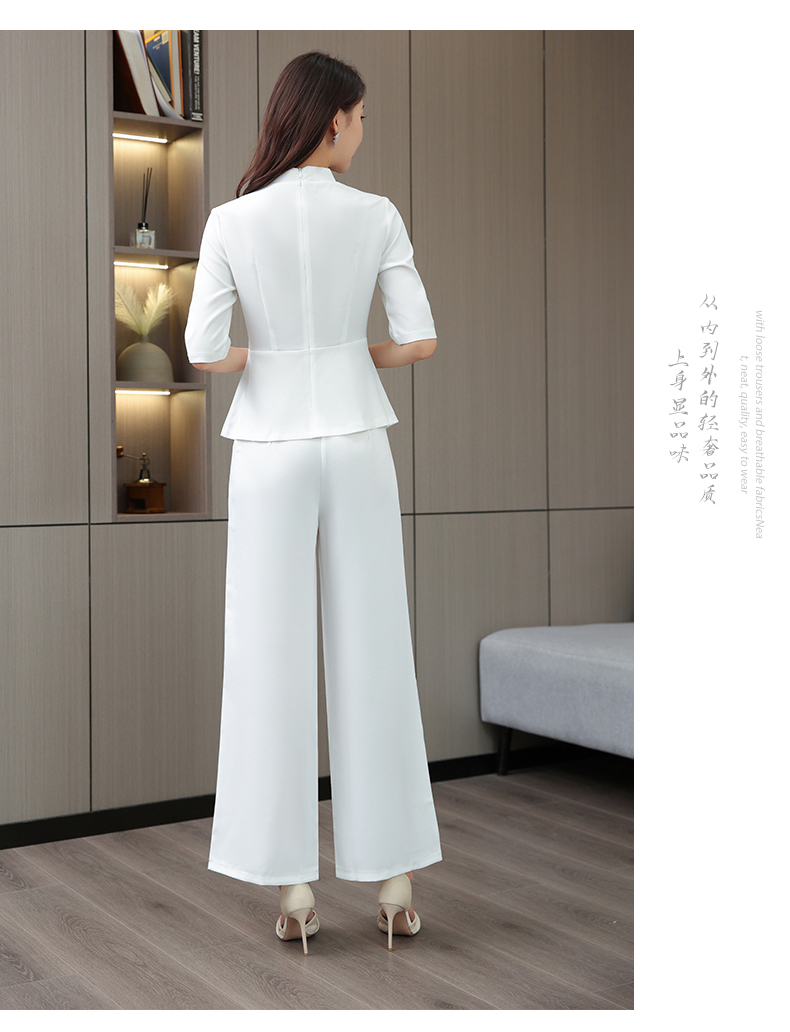 Soft, comfortable and breathable woven hotel clothing G25-3826