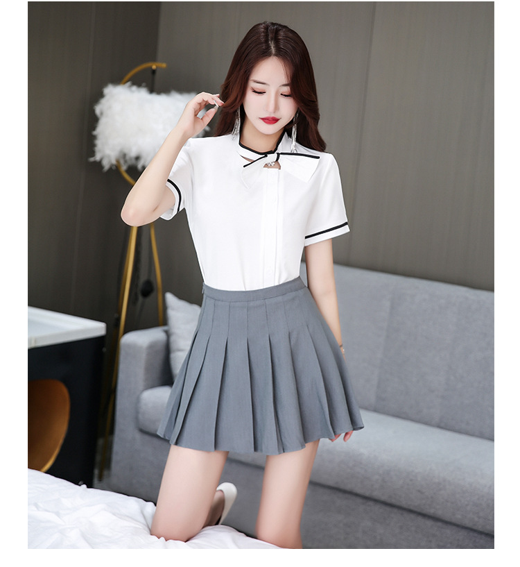 Women Fashion Technician Skirt Suit V02-1323