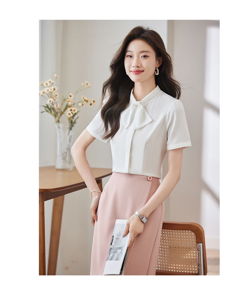 Waist slimming simple fashion skin-friendly commuting skirt DB1-706