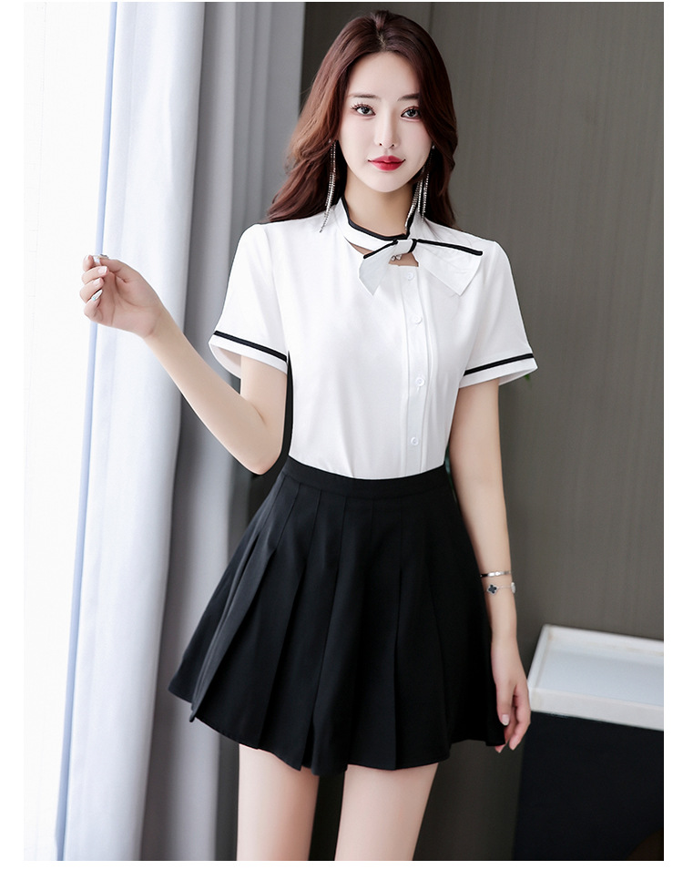 Women Fashion Technician Skirt Suit V02-1323