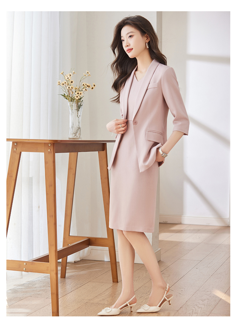 Fashion lapel waist slim commuter small suit jacket DB1-3301 jacket