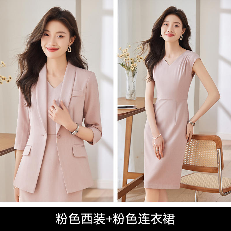 Fashion lapel waist slim commuter small suit jacket DB1-3301 jacket