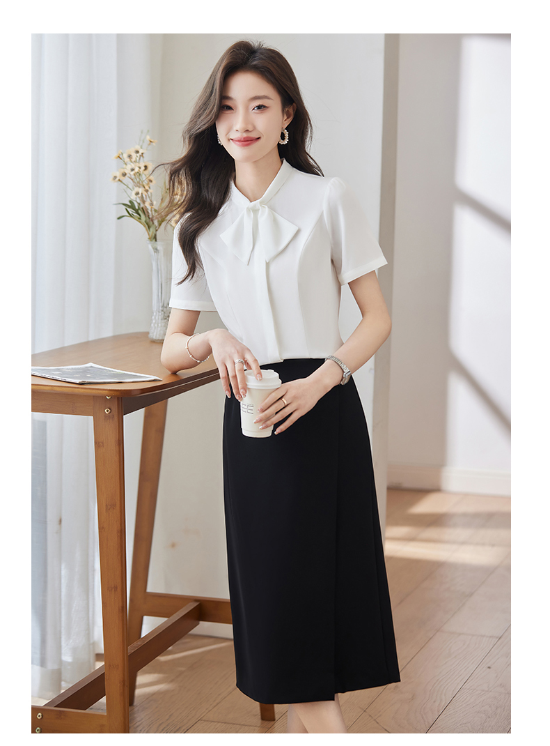 Waist slimming simple fashion skin-friendly commuting skirt DB1-706