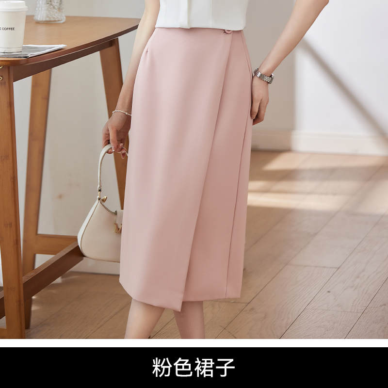 Waist slimming simple fashion skin-friendly commuting skirt DB1-706