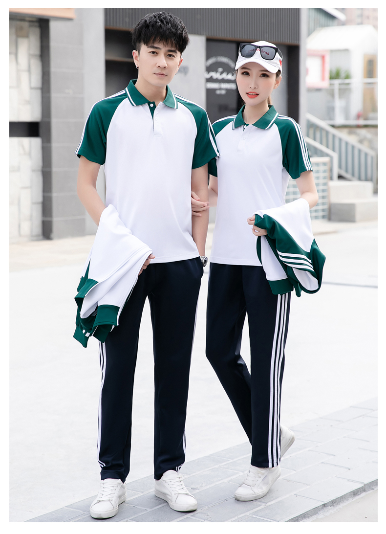 Fashion sports school uniform long-sleeved suit KI2-578 suit