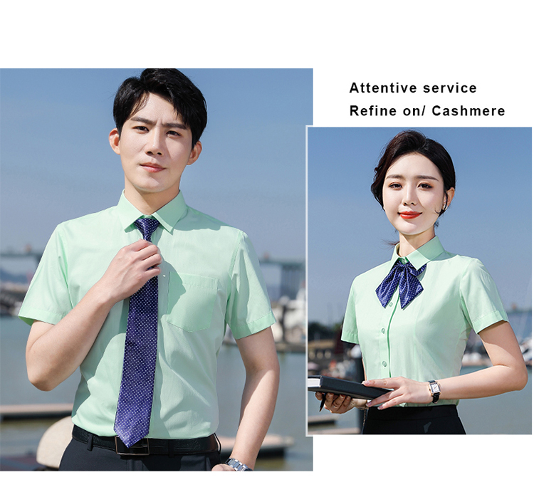 Professional short-sleeved shirt for men and women DJ1-802 short-sleeved shirt