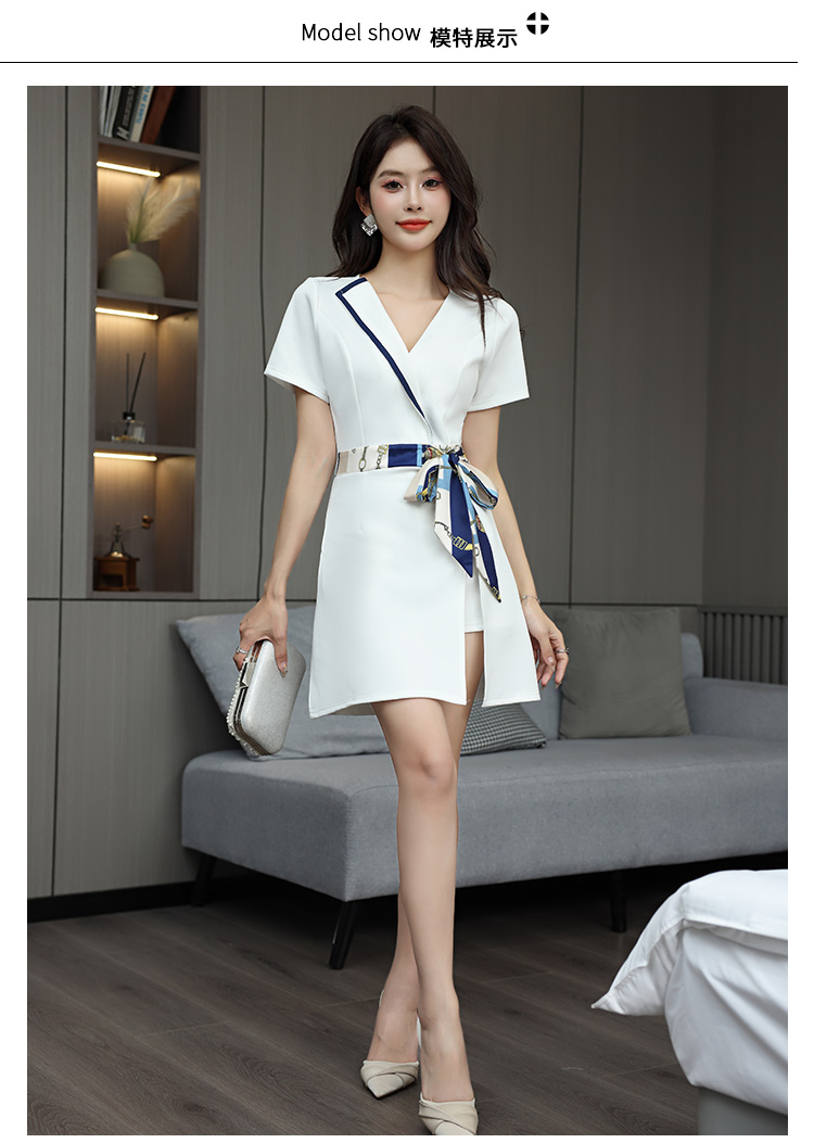 Health cloth spa beauty clothes foot bath massage technician clothes G25-2592-1