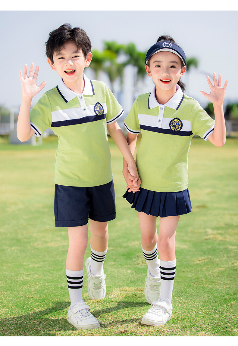 Comfortable campus British style school uniform suit 215-882+912