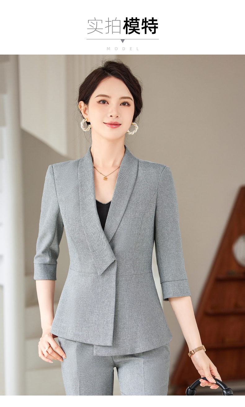 Business casual workplace commuter suit jacket DY3-8403