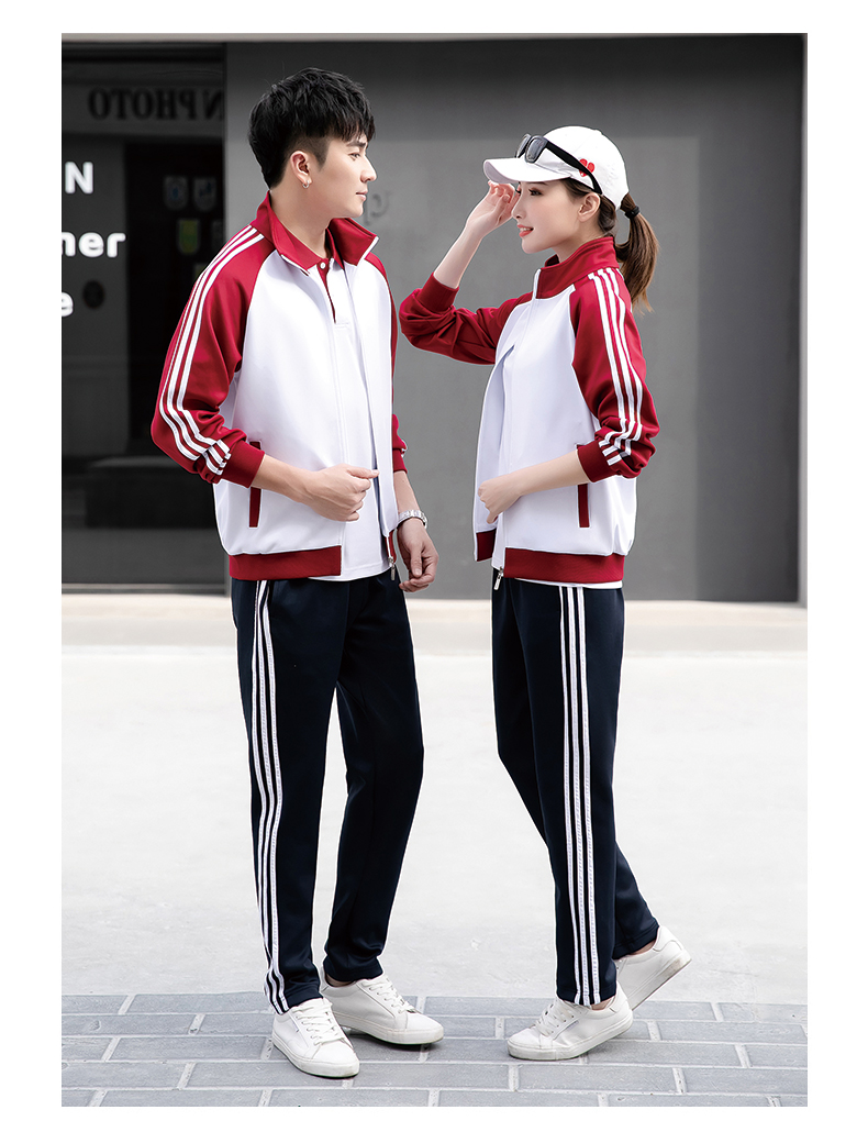 Fashion sports school uniform long-sleeved suit KI2-578 suit