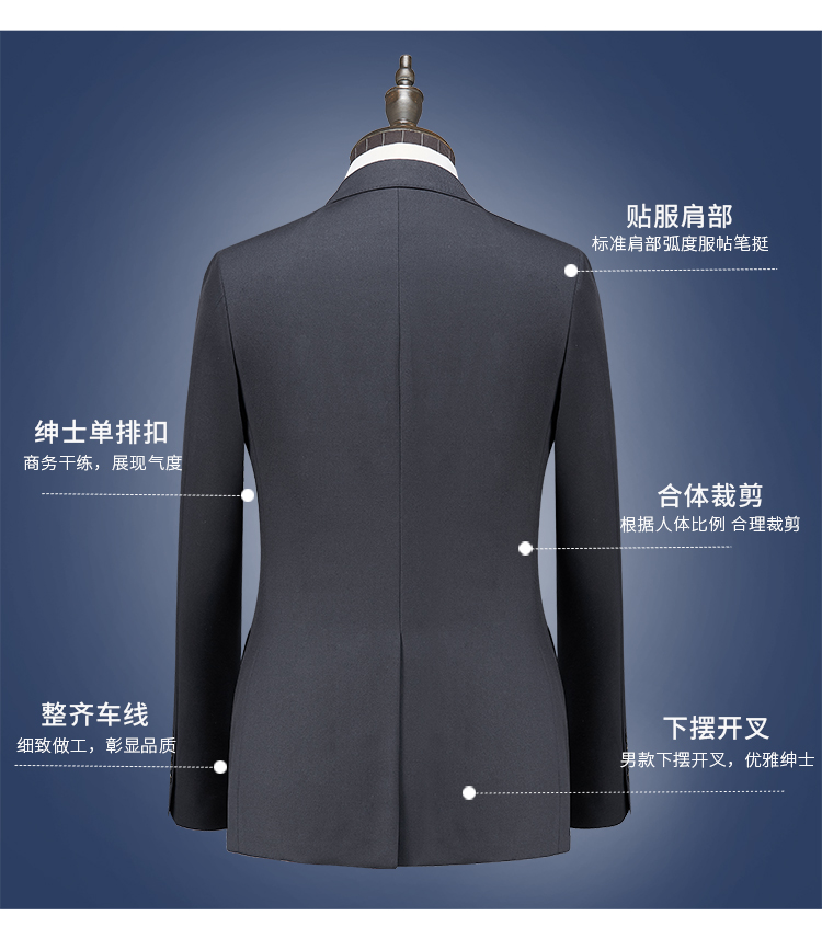 Business wool serge suit jacket for men DJ1-8066 jacket for men and women