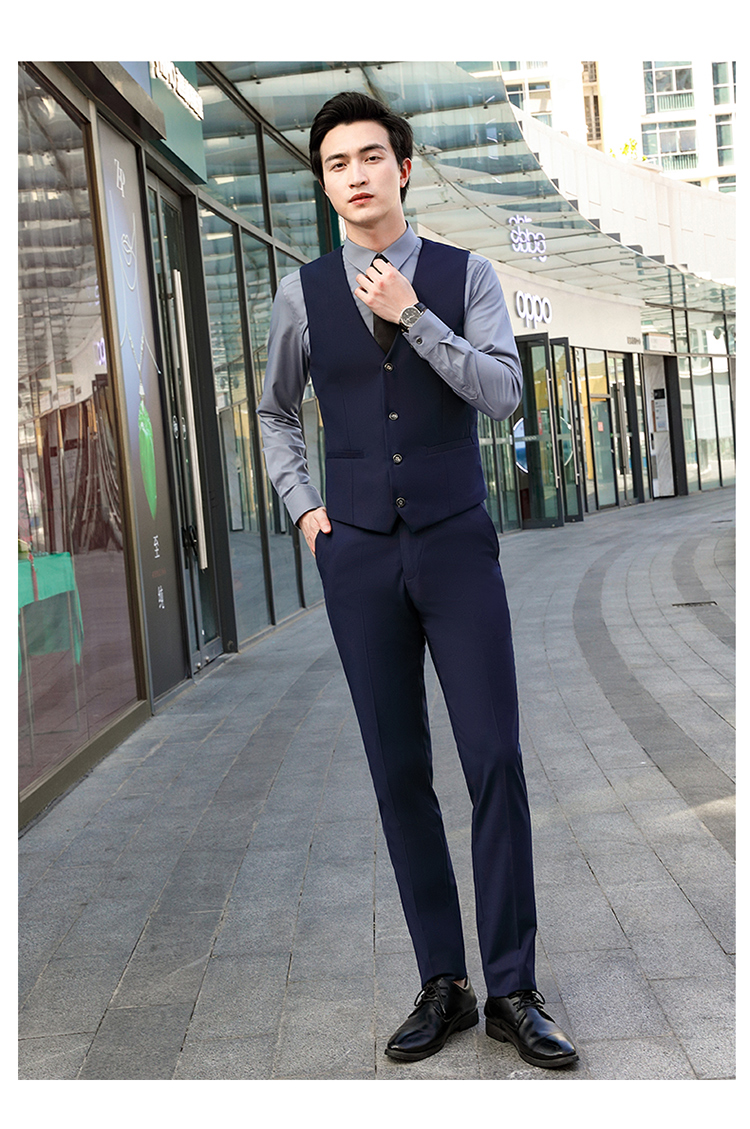 White-collar temperament professional slim-fit trousers men style DQ1-388 men trousers