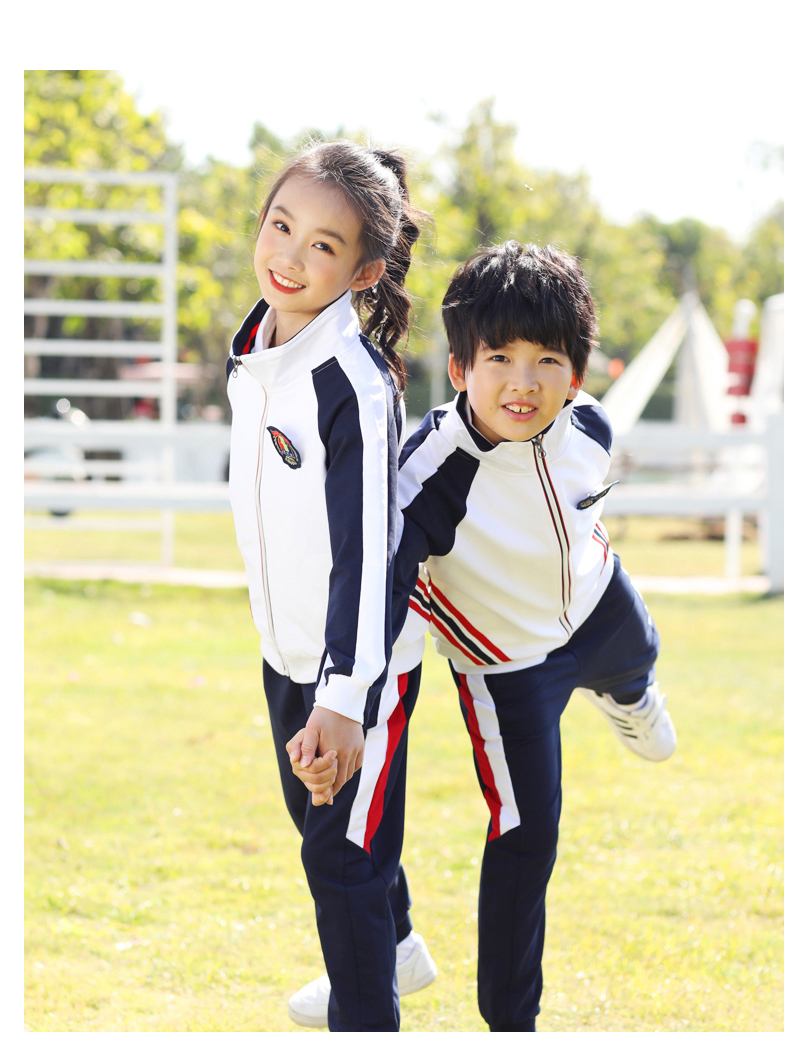 Cotton sports casual style elementary school student uniform two-piece suit D22-1901