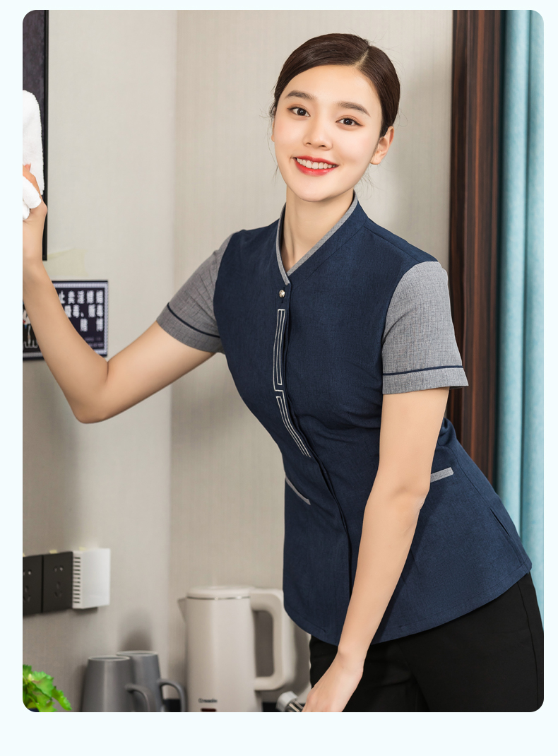 Great Wall short-sleeved cleaning clothes H01-2022-11