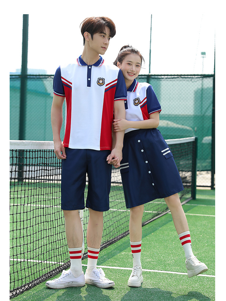 Middle school student uniform summer short-sleeved suit junior high school uniform H18-2023-3