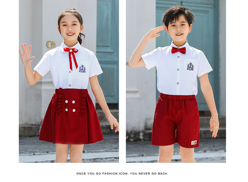 Kindergarten summer school uniforms for primary school students H18-2023-12