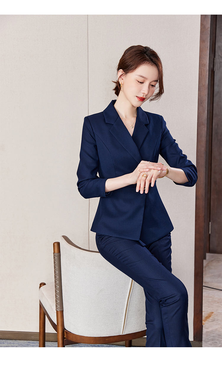 Temperament goddess long-sleeved suit two-piece suit 173-9219 women suit