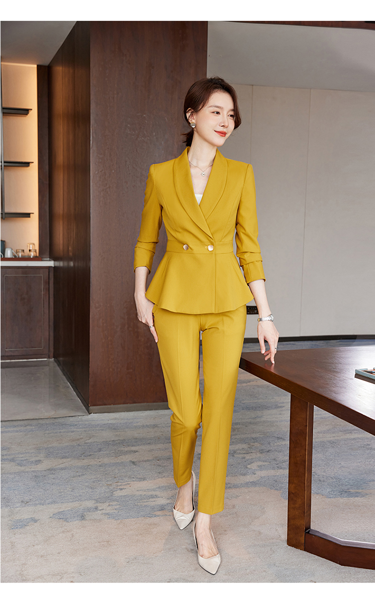 Fashionable urban ladies suit two-piece suit 173-9303 women suit