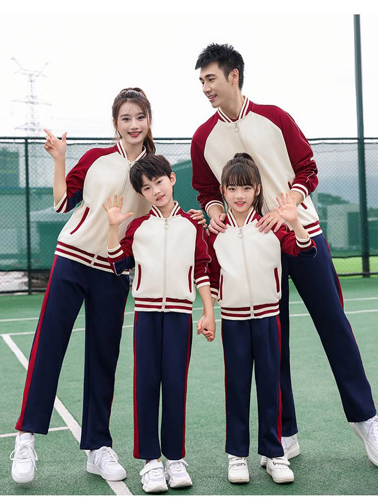 Campus sports meeting class uniform school uniform parent-child suit KH2-692-7777 three-piece suit