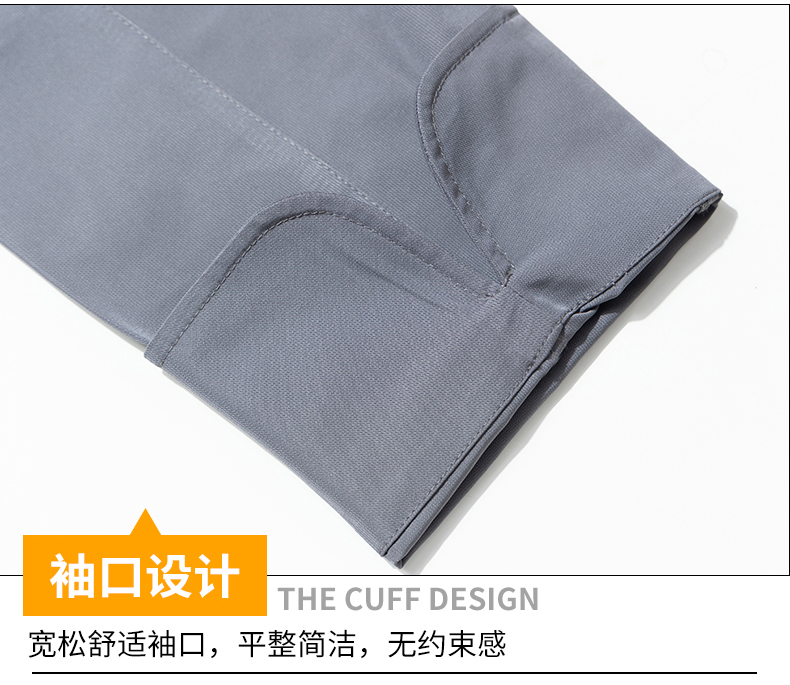 High density silk waterproof copper button western restaurant long sleeve chef uniform top H20-C23-5031