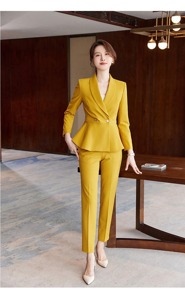 Fashionable urban ladies suit two-piece suit 173-9303 women suit