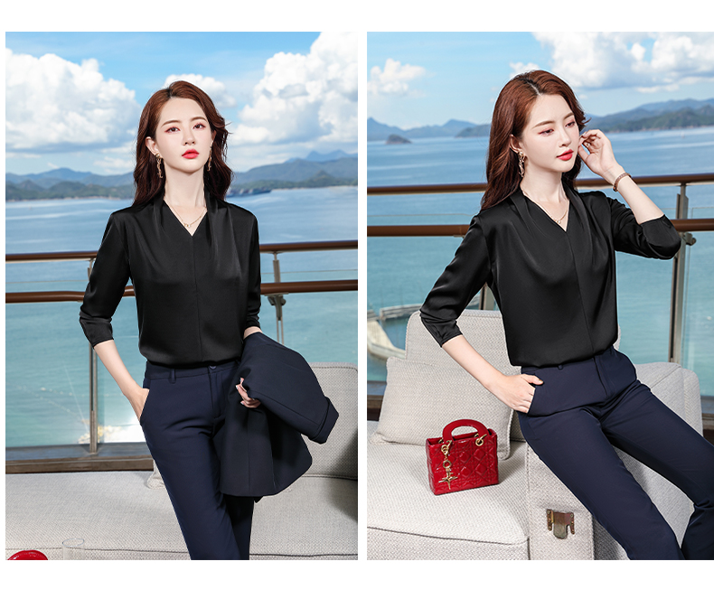 Acetate temperament professional suit women base coat DR1-9988