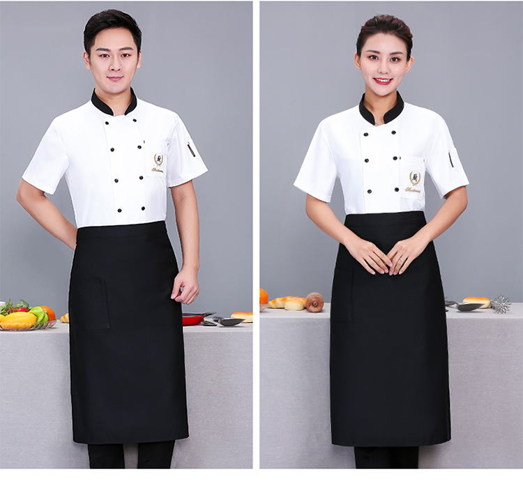 Roumienne Pocket Chef Uniform Short Sleeve Top N01-20D071-20D073