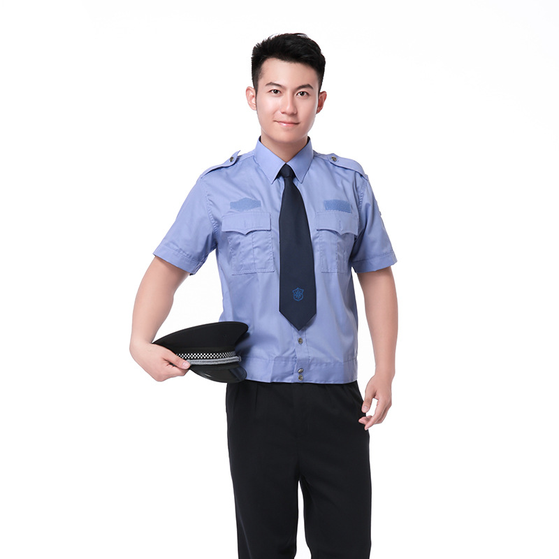 Summer duty security uniform short sleeve C06-N012