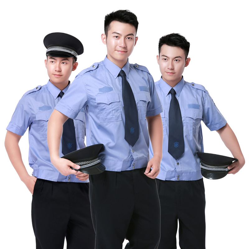 Summer duty security uniform short sleeve C06-N012