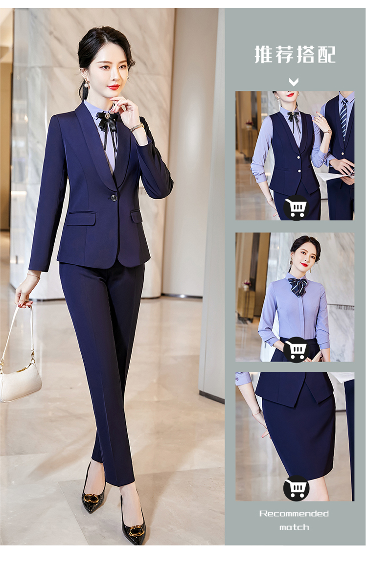 Slim fit business suit trousers for women DL1-B01 trousers for women