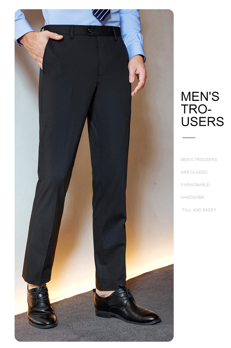 Business professional trousers for men 81-5366 men trousers