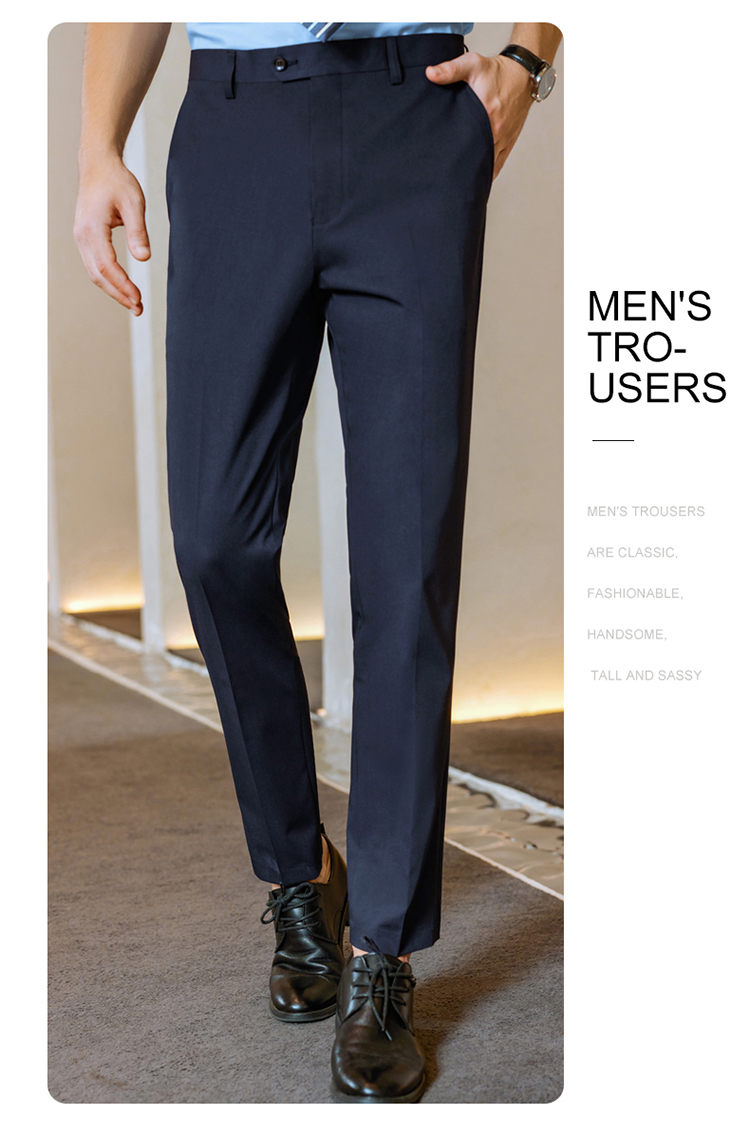 Business professional trousers for men 81-5366 men trousers