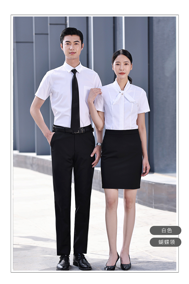 Business temperament slim short-sleeved shirt men style DY1-TL052 short-sleeved men style