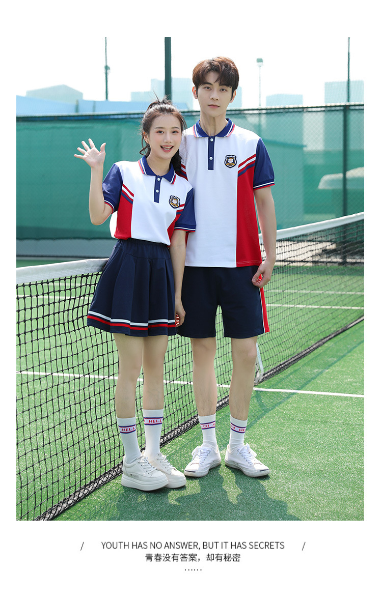 Middle school student uniform suit college style class uniform summer H18-2023-2