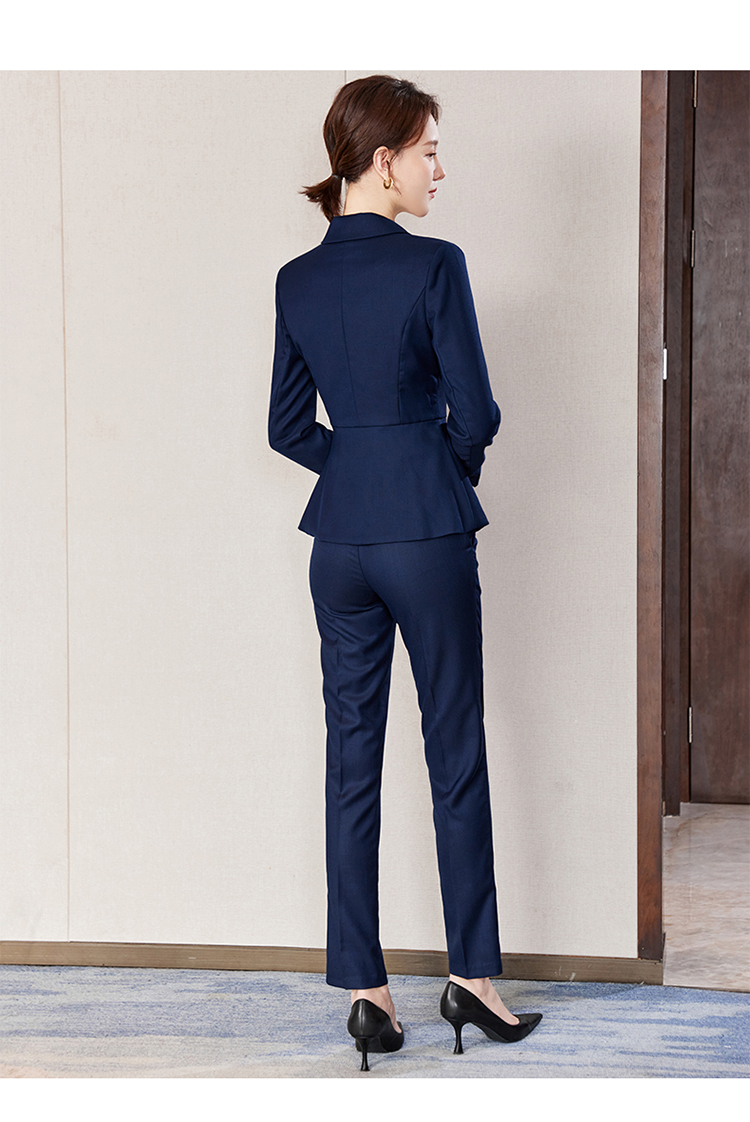 Temperament goddess long-sleeved suit two-piece suit 173-9219 women suit